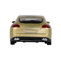 Машина "АВТОПАНОРАМА" Porsche Panamera S, золотой, 1/32, свет, звук, инерция, в/к 17,5*13,5*9 см