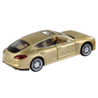 Машина "АВТОПАНОРАМА" Porsche Panamera S, золотой, 1/32, свет, звук, инерция, в/к 17,5*13,5*9 см