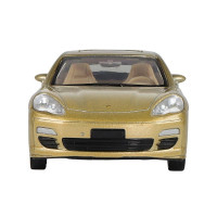 Машина "АВТОПАНОРАМА" Porsche Panamera S, золотой, 1/32, свет, звук, инерция, в/к 17,5*13,5*9 см