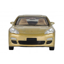 Машина "АВТОПАНОРАМА" Porsche Panamera S, золотой, 1/32, свет, звук, инерция, в/к 17,5*13,5*9 см
