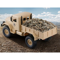 Р/У машина WPL военный грузовик (песочный) 1/16+акб 2.4G RTR