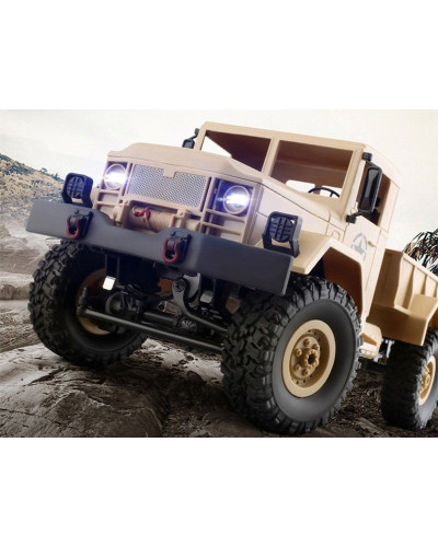 Р/У машина WPL военный грузовик (песочный) 1/16+акб 2.4G RTR