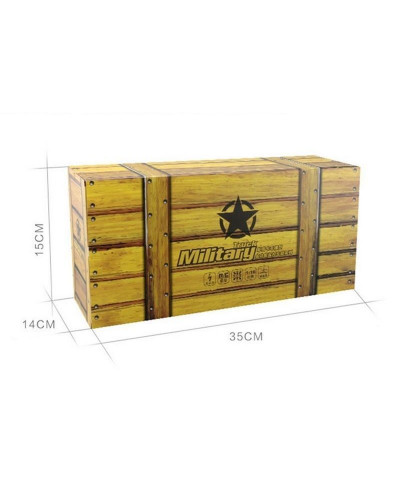 Р/У машина WPL военный грузовик (песочный) 1/16+акб 2.4G RTR