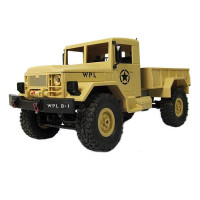 Р/У машина WPL военный грузовик (песочный) 1/16+акб 2.4G RTR