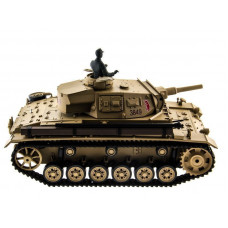 Радиоуправляемый танк Heng Long  Panzer III type H Upgrade V6.0  2.4G 1/16 RTR