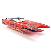 Радиоуправляемый катамаран Volantex RC ATOMIC 700 красный Brushless 2.4G LiPo RTR