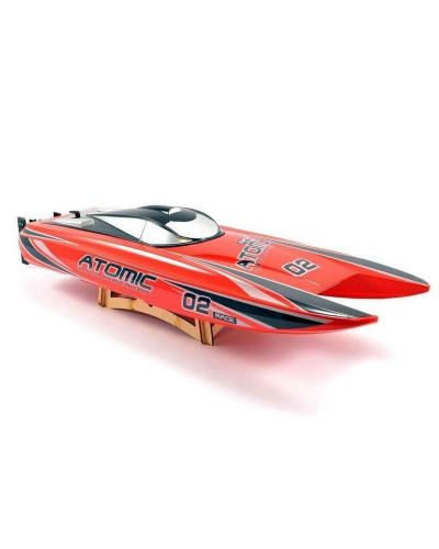 Радиоуправляемый катамаран Volantex RC ATOMIC 700 красный Brushless 2.4G LiPo RTR
