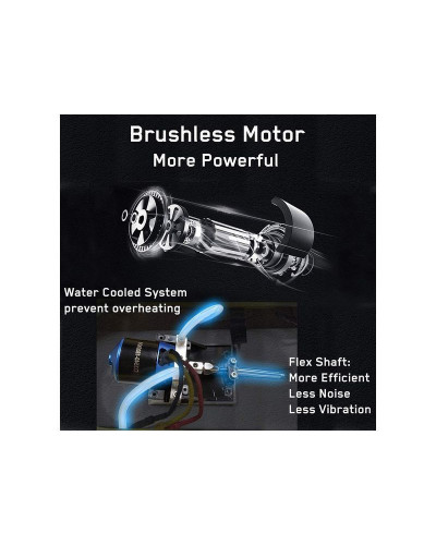 Радиоуправляемый катамаран Volantex RC ATOMIC 700 красный Brushless 2.4G LiPo RTR