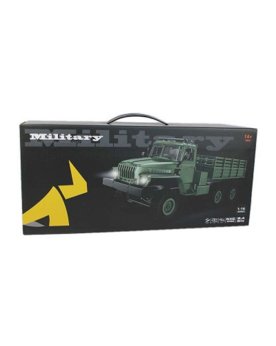 Радиоуправляемая машина MN MODEL Советский военный грузовик "УРАЛ" PRO 6WD 2.4G 1/16 RTR