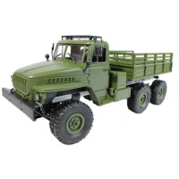 Радиоуправляемая машина MN MODEL Советский военный грузовик "УРАЛ" PRO 6WD 2.4G 1/16 RTR
