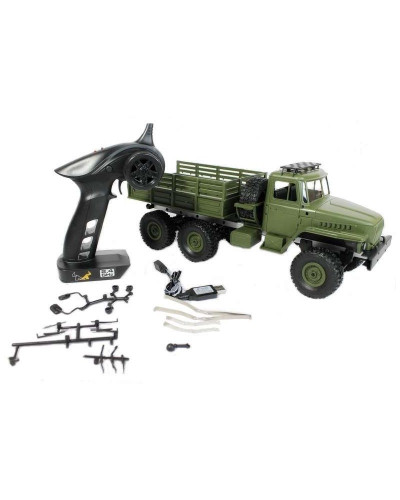 Радиоуправляемая машина MN MODEL Советский военный грузовик "УРАЛ" PRO 6WD 2.4G 1/16 RTR
