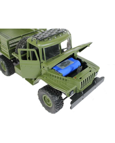 Радиоуправляемая машина MN MODEL Советский военный грузовик "УРАЛ" PRO 6WD 2.4G 1/16 RTR