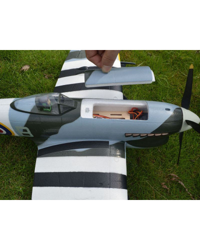 Радиоуправляемый самолет Top RC Tempest 800мм 2.4G 4-ch LiPo RTF