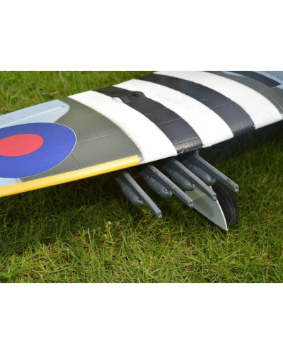 Радиоуправляемый самолет Top RC Tempest 800мм 2.4G 4-ch LiPo RTF