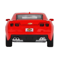 Машина "АВТОПАНОРАМА" Chevrolet Camaro SS, красный, 1/32, свет, звук, инерция, в/к 17,5*13,5*9 см