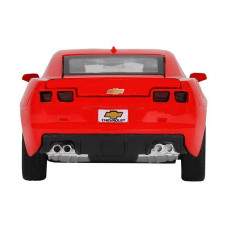 Машина "АВТОПАНОРАМА" Chevrolet Camaro SS, красный, 1/32, свет, звук, инерция, в/к 17,5*13,5*9 см