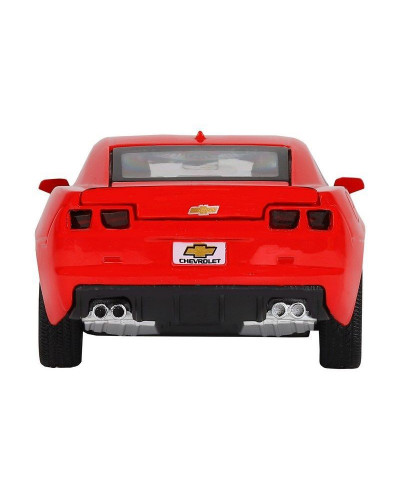 Машина "АВТОПАНОРАМА" Chevrolet Camaro SS, красный, 1/32, свет, звук, инерция, в/к 17,5*13,5*9 см