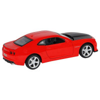 Машина "АВТОПАНОРАМА" Chevrolet Camaro SS, красный, 1/32, свет, звук, инерция, в/к 17,5*13,5*9 см