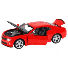 Машина "АВТОПАНОРАМА" Chevrolet Camaro SS, красный, 1/32, свет, звук, инерция, в/к 17,5*13,5*9 см