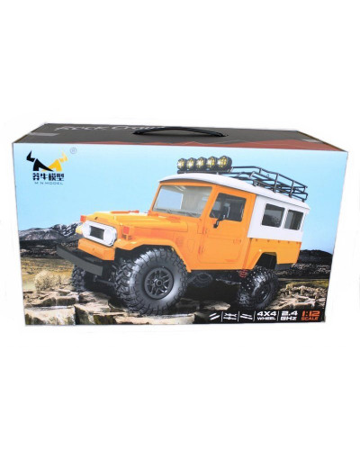 Радиоуправляемая машина MN MODEL японский внедорожник FJ45 (серый) 4WD 2.4G 1/12 RTR