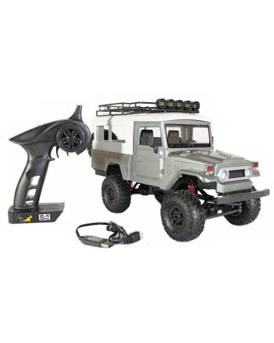 Радиоуправляемая машина MN MODEL японский внедорожник FJ45 (серый) 4WD 2.4G 1/12 RTR