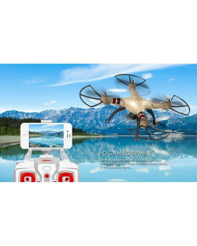 Р/У квадрокоптер Syma X8HC 2.4G RTF с HD камерой, барометр