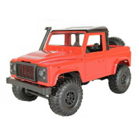 Радиоуправляемая машина MN MODEL английский пикап Defender (красный) 4WD 2.4G 1/12 RTR