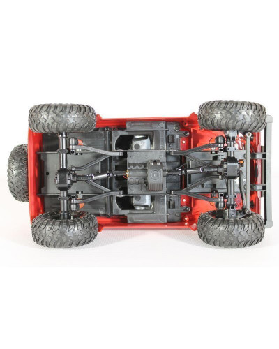 Радиоуправляемая машина MN MODEL английский пикап Defender (красный) 4WD 2.4G 1/12 RTR