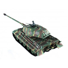 Радиоуправляемый танк Heng Long King Tiger (башня Porsche) Upgrade V6.0  2.4G 1/16 RTR