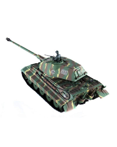 Радиоуправляемый танк Heng Long King Tiger (башня Porsche) Upgrade V6.0  2.4G 1/16 RTR