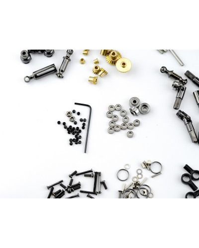 Комплект металлического тюнинга для автомоделей WPL 6x6 для моделей B-16, B-36