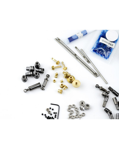 Комплект металлического тюнинга для автомоделей WPL 6x6 для моделей B-16, B-36