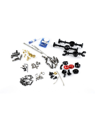 Комплект металлического тюнинга для автомоделей WPL 6x6 для моделей B-16, B-36