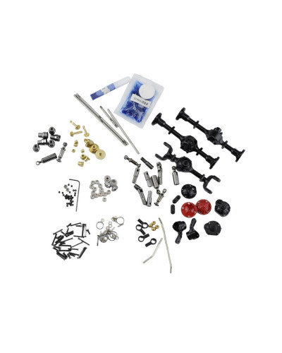 Комплект металлического тюнинга для автомоделей WPL 6x6 для моделей B-16, B-36