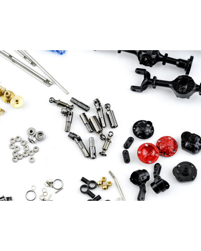 Комплект металлического тюнинга для автомоделей WPL 6x6 для моделей B-16, B-36