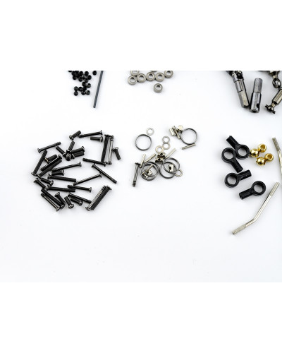 Комплект металлического тюнинга для автомоделей WPL 6x6 для моделей B-16, B-36