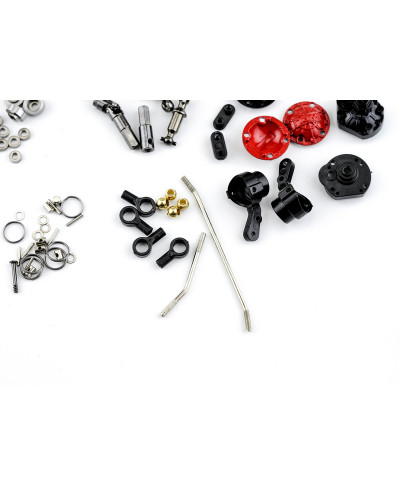 Комплект металлического тюнинга для автомоделей WPL 6x6 для моделей B-16, B-36