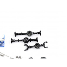 Комплект металлического тюнинга для автомоделей WPL 6x6 для моделей B-16, B-36