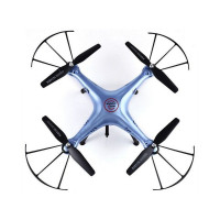Р/У квадрокоптер Syma X5HW (голубой) с FPV трансляцией Wi-Fi, барометр 2.4G RTF
