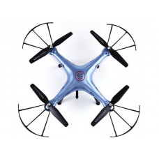 Р/У квадрокоптер Syma X5HW (голубой) с FPV трансляцией Wi-Fi, барометр 2.4G RTF
