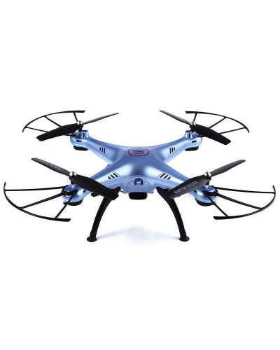 Р/У квадрокоптер Syma X5HW (голубой) с FPV трансляцией Wi-Fi, барометр 2.4G RTF