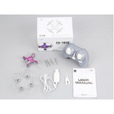 Р/У квадрокоптер Cheerson CX-10SE Mini RTF 2.4G (розовый)