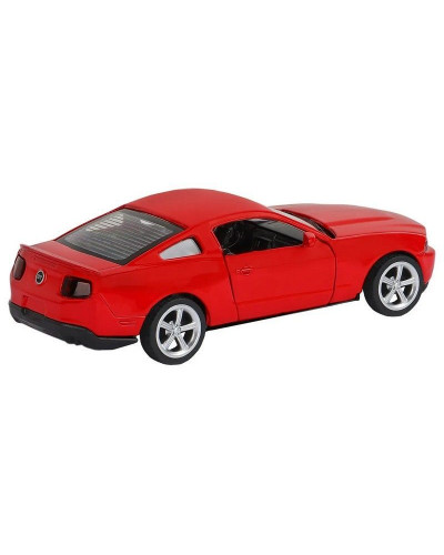 Машина "АВТОПАНОРАМА" Ford Mustang GT, красный, 1/43, инерция, откр. двери, в/к 17,5*12,5*6,5 см