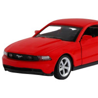 Машина "АВТОПАНОРАМА" Ford Mustang GT, красный, 1/43, инерция, откр. двери, в/к 17,5*12,5*6,5 см