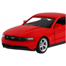 Машина "АВТОПАНОРАМА" Ford Mustang GT, красный, 1/43, инерция, откр. двери, в/к 17,5*12,5*6,5 см