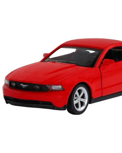 Машина "АВТОПАНОРАМА" Ford Mustang GT, красный, 1/43, инерция, откр. двери, в/к 17,5*12,5*6,5 см