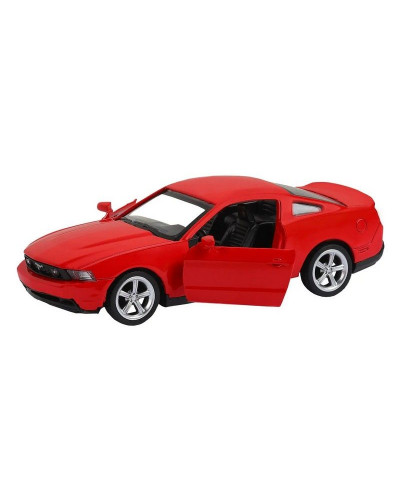 Машина "АВТОПАНОРАМА" Ford Mustang GT, красный, 1/43, инерция, откр. двери, в/к 17,5*12,5*6,5 см