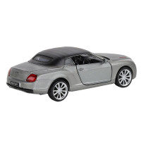 Машина "АВТОПАНОРАМА" Bentley Supersport ISR серый, 1/43, инерция, в/к 17,5*12,5*6,5 см