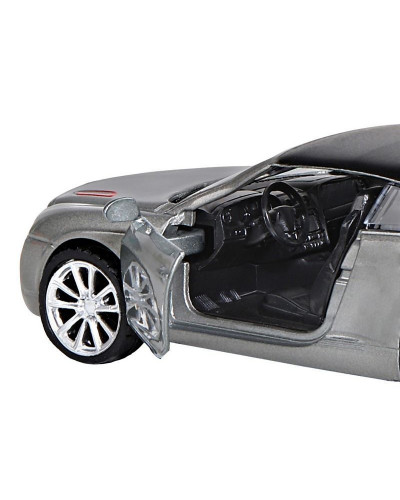 Машина "АВТОПАНОРАМА" Bentley Supersport ISR серый, 1/43, инерция, в/к 17,5*12,5*6,5 см