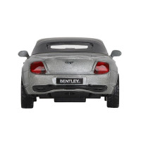 Машина "АВТОПАНОРАМА" Bentley Supersport ISR серый, 1/43, инерция, в/к 17,5*12,5*6,5 см